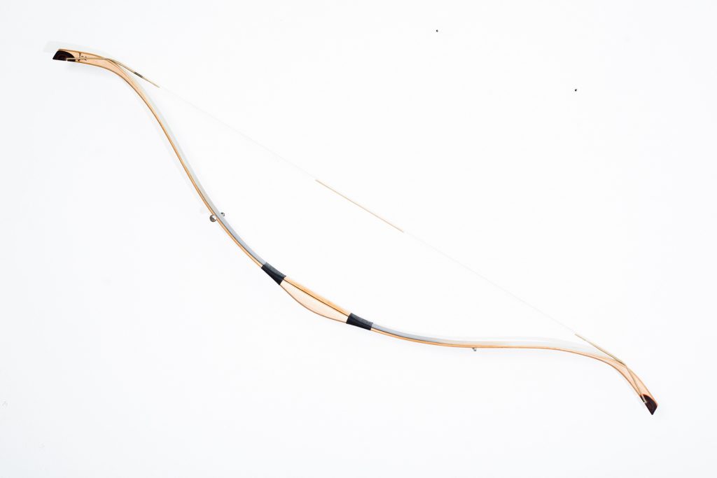 Biocomposite Assyrian recurve bow