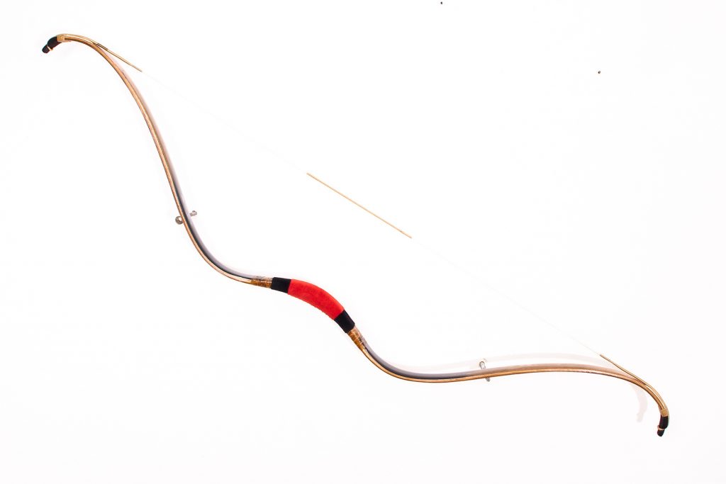 Biocomposite Scythian recurve bow